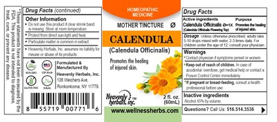 Calendula Q.jpg Package Label - Calendula Q